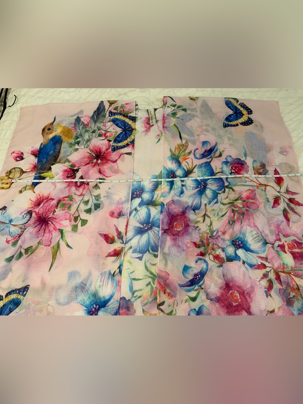 NWOT Aratta Silent Journey Floral and Butterfly  Kimono - Picture 12 of 16